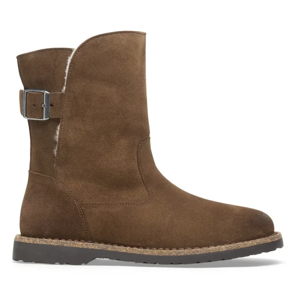 Uppsala Shearling Suede Leather Dark Tea - Image 7