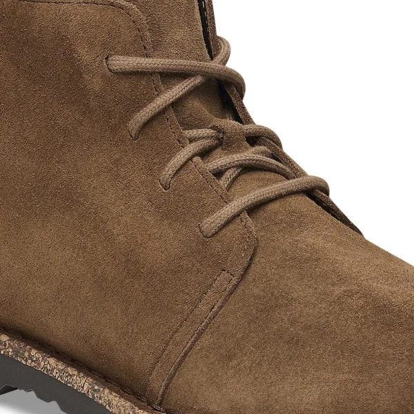 Uppsala Mid Shearling Suede Leather Dark Tea - Image 8