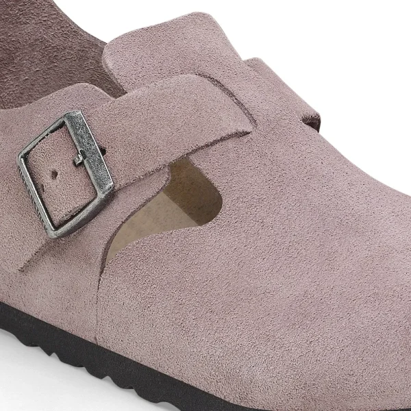 London Suede Leather Faded Purple - Image 8