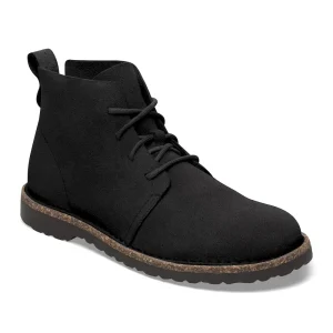 Uppsala Mid Suede Leather Black