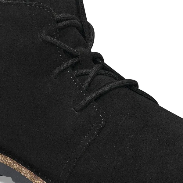Uppsala Mid Shearling Suede Leather Black - Image 8
