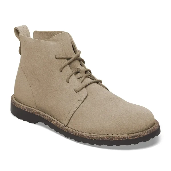 Uppsala Mid Suede Leather Taupe
