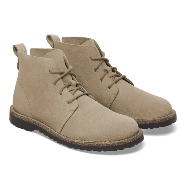 Uppsala Mid Suede Leather Taupe - Image 4