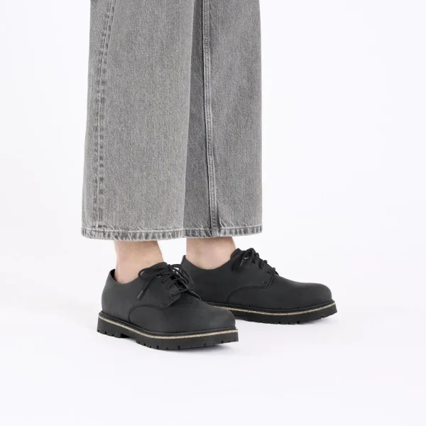 Highwood Lace Low Oiled Leather Black - Image 7