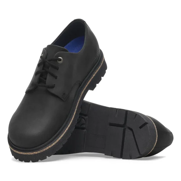 Highwood Lace Low Oiled Leather Black - Image 2