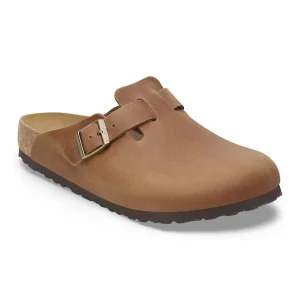 Boston Oiled Leather Cognac