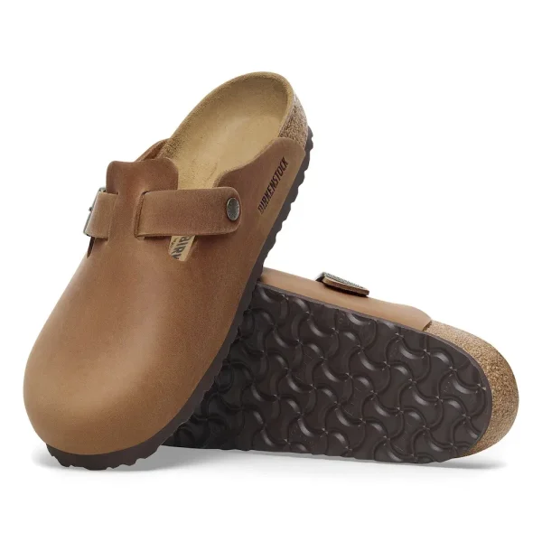 Boston Oiled Leather Cognac - Image 4