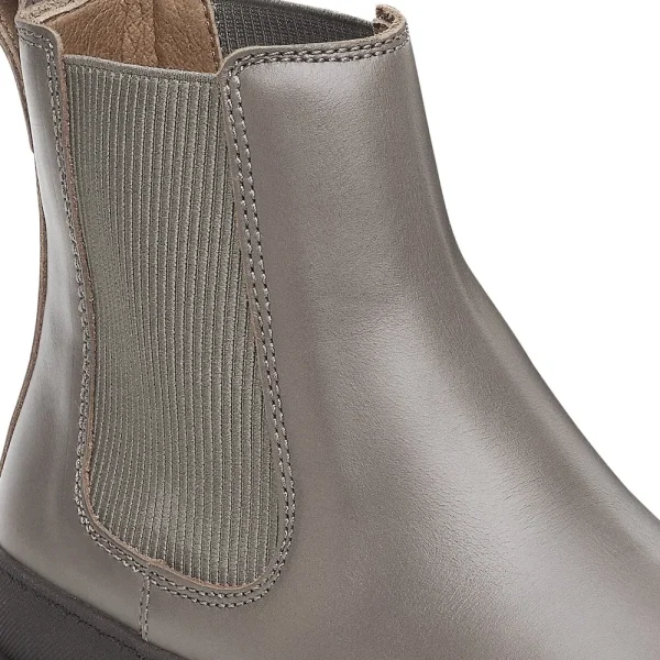 Prescott Slip On Men Oiled Leather Concrete Gray - Image 6