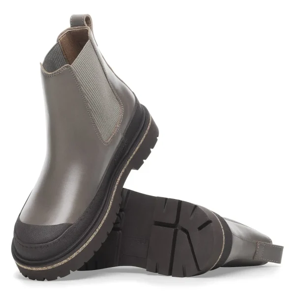 Prescott Slip On Men Oiled Leather Concrete Gray - Image 2