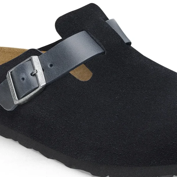 Boston Mixed Leather Midnight Blue - Image 6