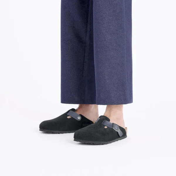 Boston Mixed Leather Midnight Blue - Image 7