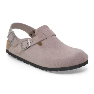 Tokio Suede Leather Faded Purple