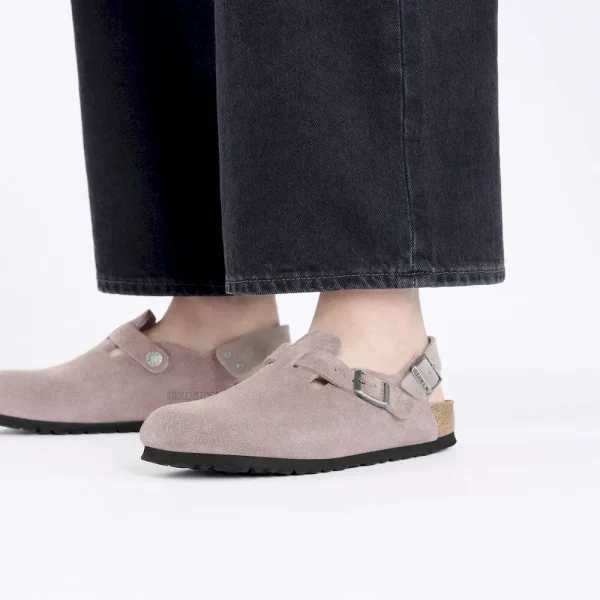 Tokio Suede Leather Faded Purple - Image 3