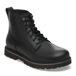 Highwood Lace Mid Men Leather Black
