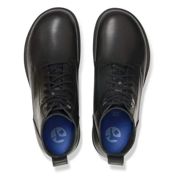 Highwood Lace Mid Men Leather Black - Image 3