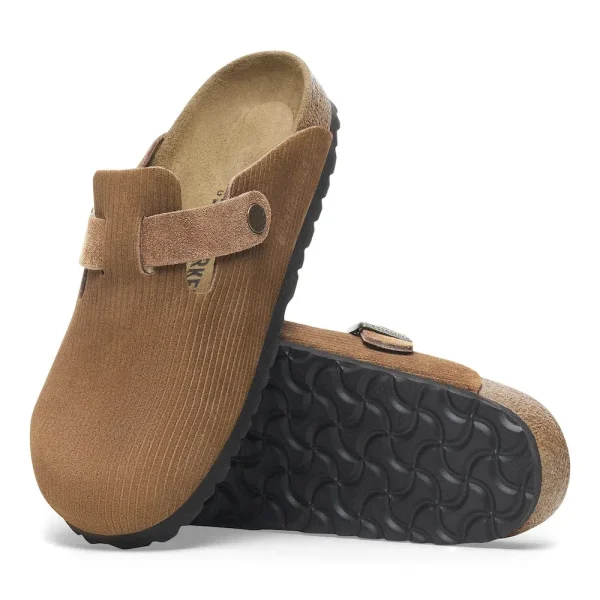 Boston Suede Embossed Corduroy Dark Tea - Image 4