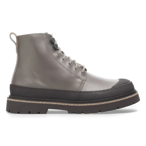 Prescott Lace Men Oiled Leather Concrete Gray - Image 5