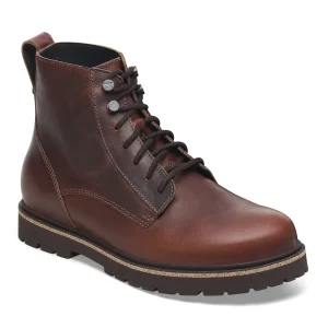 Highwood Lace Mid Men Leather Chocolate
