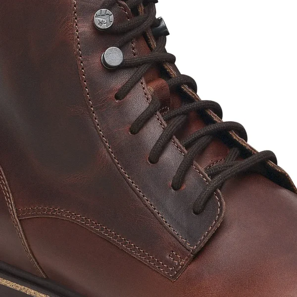 Highwood Lace Mid Men Leather Chocolate - Image 6
