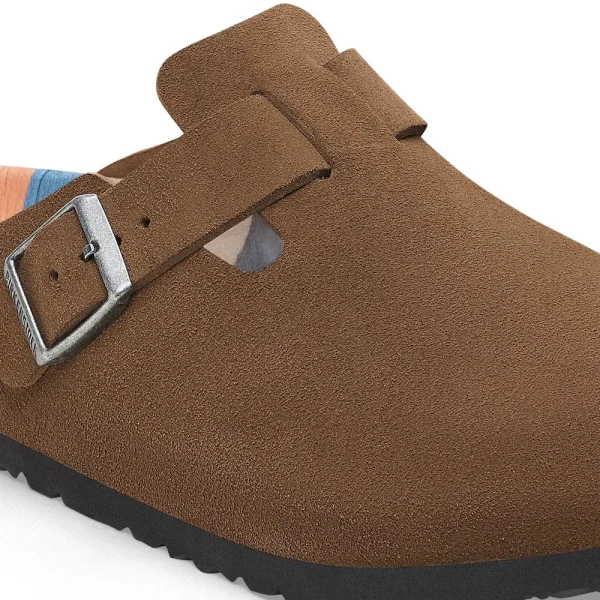 Boston Suede Leather Dark Tea - Image 6