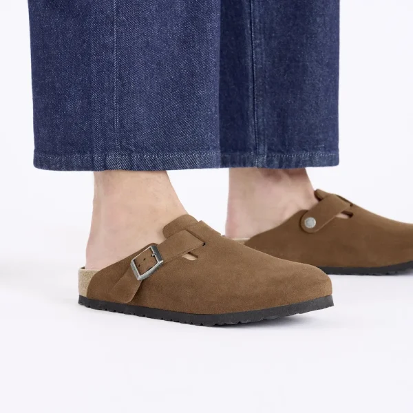 Boston Suede Leather Dark Tea - Image 7