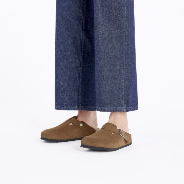 Boston Suede Leather Dark Tea - Image 8