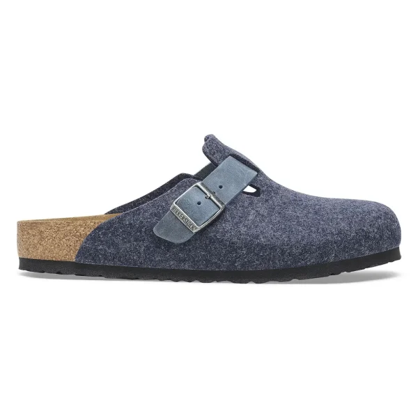 Boston Natural Leather-Felt Midnight Blue - Image 5