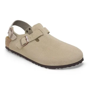 Tokio Suede Leather Taupe