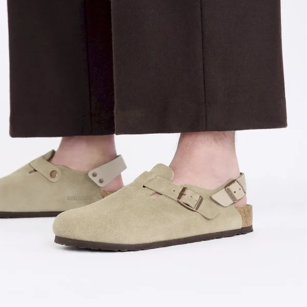 Tokio Suede Leather Taupe - Image 7