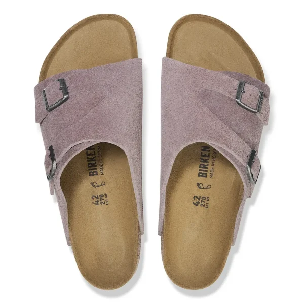 Zürich Suede Leather Faded Purple - Image 3