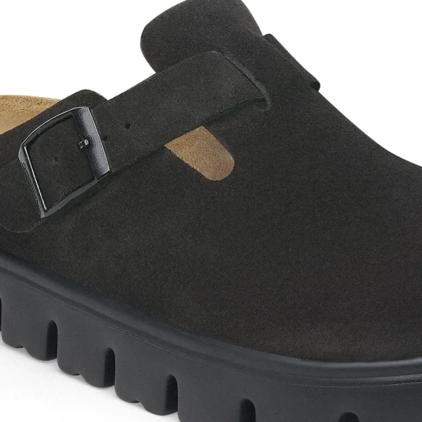Boston Chunky Suede Leather Black/Black - Image 8