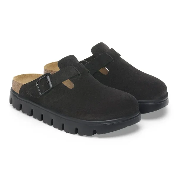 Boston Chunky Suede Leather Black/Black - Image 6