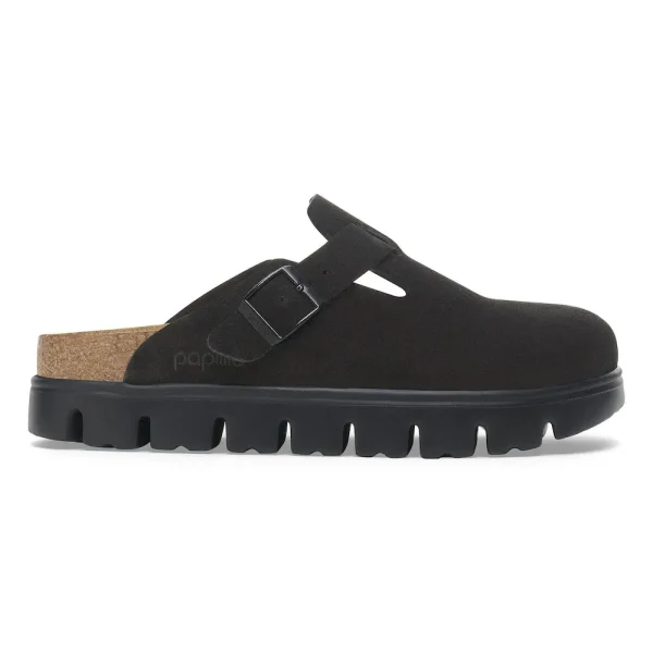 Boston Chunky Suede Leather Black/Black - Image 7