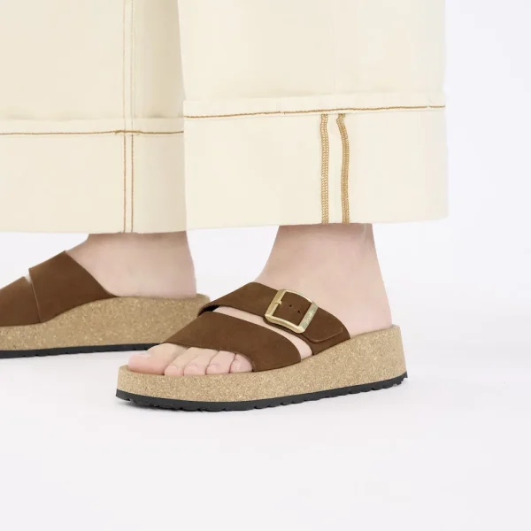 Almina Nubuck Leather Dark Tea - Image 3
