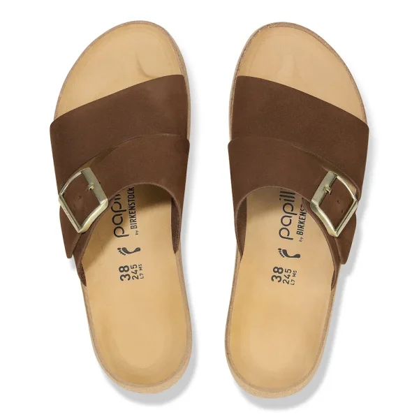 Almina Nubuck Leather Dark Tea - Image 5