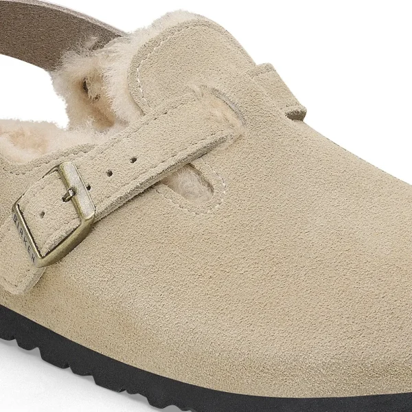 Tokio Shearling Suede Leather-Shearling Taupe - Image 8