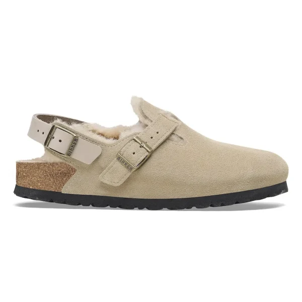 Tokio Shearling Suede Leather-Shearling Taupe - Image 7