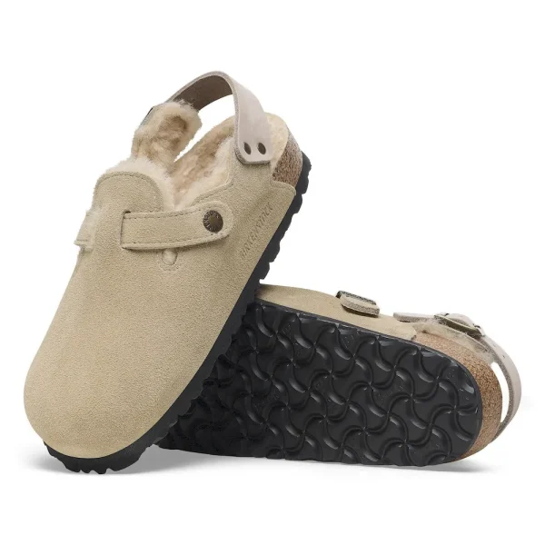 Tokio Shearling Suede Leather-Shearling Taupe - Image 4