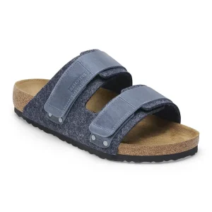 Uji Natural Leather-Felt Midnight Blue
