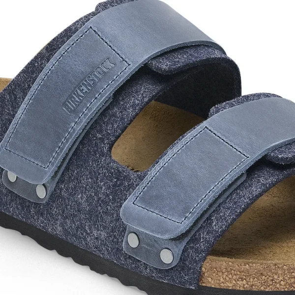 Uji Natural Leather-Felt Midnight Blue - Image 6