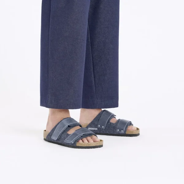 Uji Natural Leather-Felt Midnight Blue - Image 8