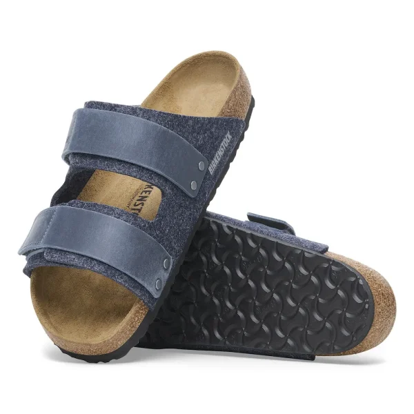 Uji Natural Leather-Felt Midnight Blue - Image 2