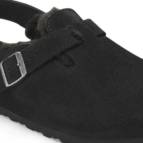 Tokio Shearling Suede Leather-Shearling Black - Image 6