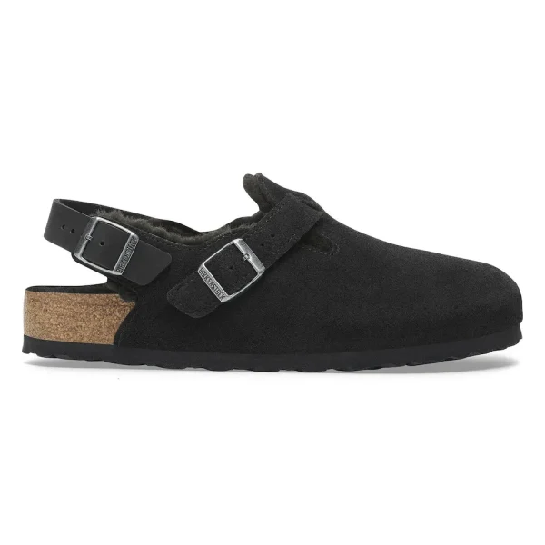 Tokio Shearling Suede Leather-Shearling Black - Image 5