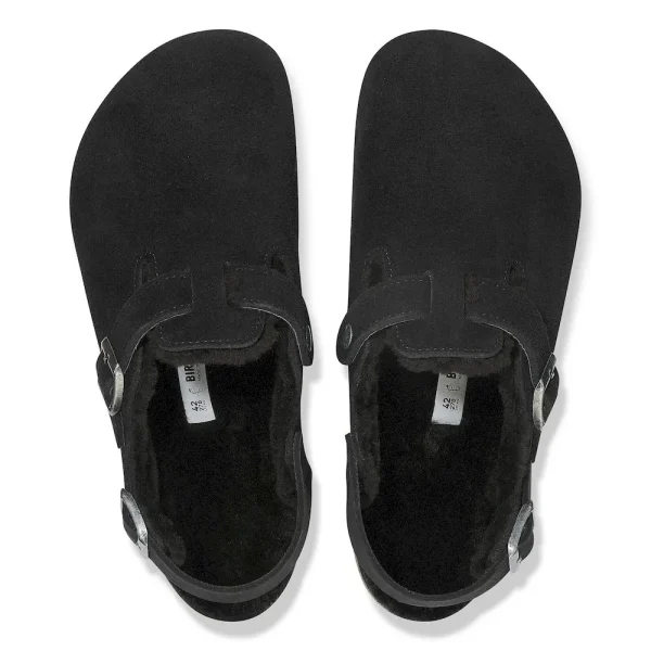 Tokio Shearling Suede Leather-Shearling Black - Image 3