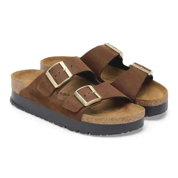 Arizona Flex Platform Nubuck Leather Dark Tea - Image 6