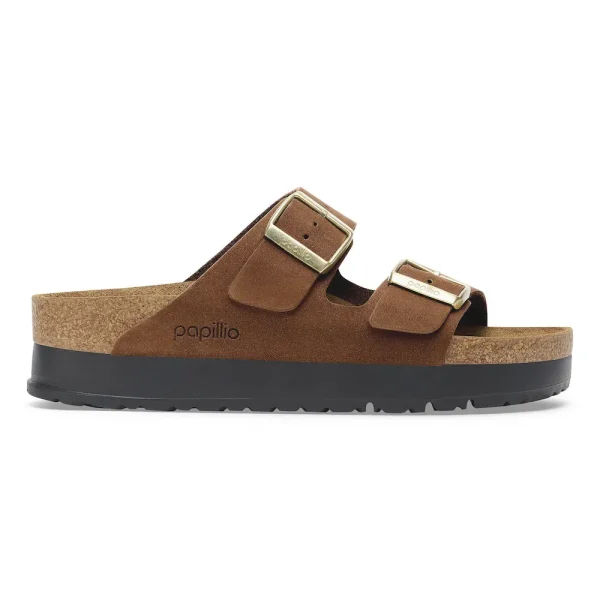 Arizona Flex Platform Nubuck Leather Dark Tea - Image 7