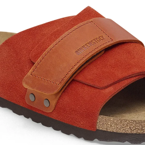Kyoto Nubuck-Suede Leather Rust Brown - Image 8