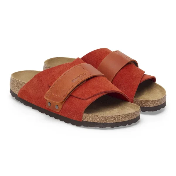 Kyoto Nubuck-Suede Leather Rust Brown - Image 6