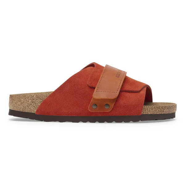 Kyoto Nubuck-Suede Leather Rust Brown - Image 7